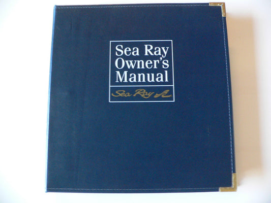 Sea Ray Owners Manual-52 Sedan Bridge