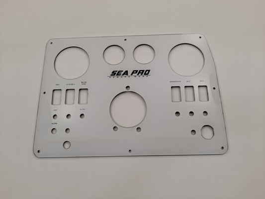 Sea Pro Dash Instrument Panel 16-1/4"L x 11-1/4"H