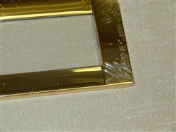 Vimar Classica Cover Plate, 4 Module Square Corners