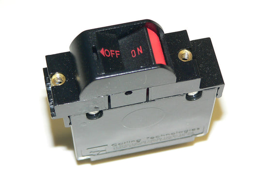 AO1 Carling Guarded Rocker Style Circuit Breaker- RED text only