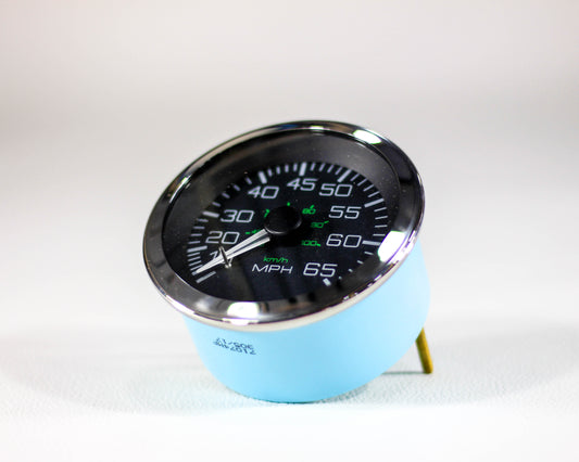 SPEEDO-12 Volt Sea Ray replacement gauge, 3" Speedometer 10-65mph. 71074MF