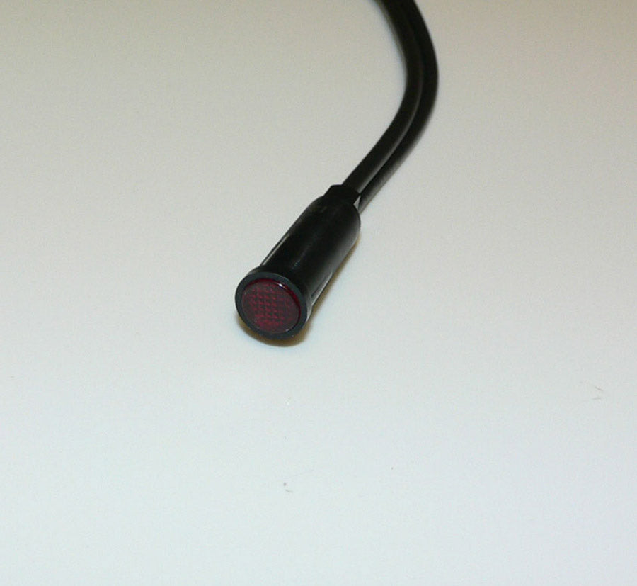 12- 15VDC indicator Lamp, flush lens, Red color