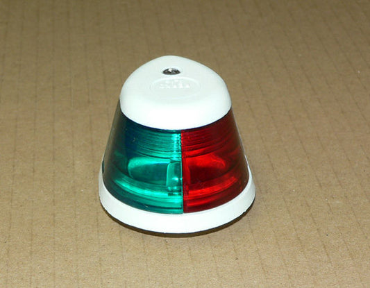 Perko white plastic Bow Light, Bi-Color