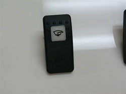 C2-AE Carling Contura II rocker switch actuator - Bilge Logo