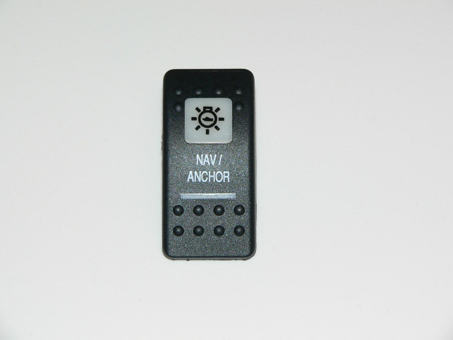 C2-F Carling Contura II V series rocker switch actuator - Nav/Anchor logo