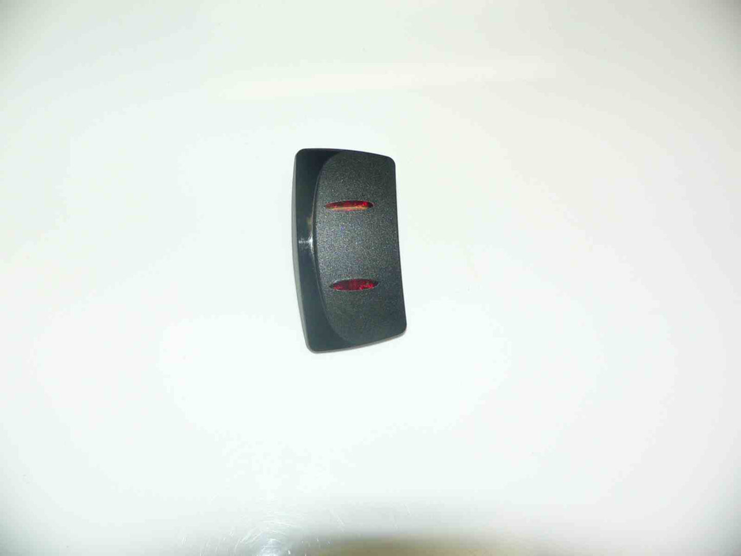 C4-O Carling Contura V series rocker switch actuator- Black Double Red Lens Right or Left Orientation