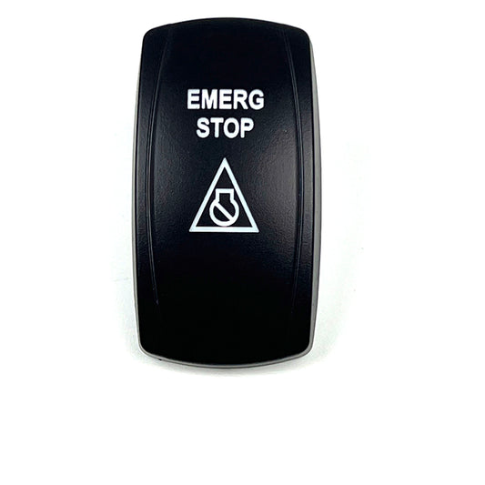C5 Engraved Actuator/Cover (EMERG STOP)