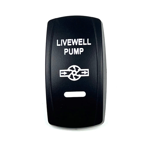C5 Engraved Actuator/Cover (LIVEWELL PUMP)
