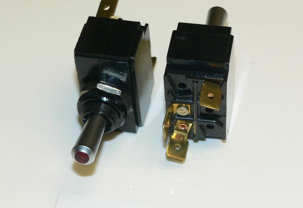 Off Momentary Lighted Tip Toggle Switch