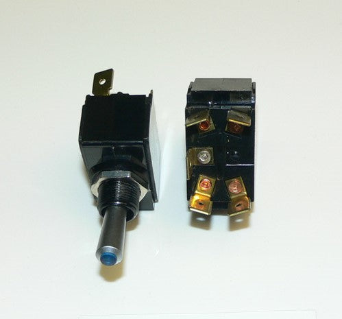LT-1561-IND, Carling SPDT ON/OFF/ON Independent Lamp - Lighted Tip Toggle Switch