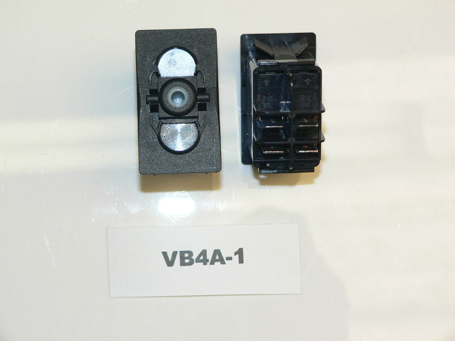 VB4A-1 Carling (ON)/OFF Momentary double pole rocker switch no lamp Emergency start