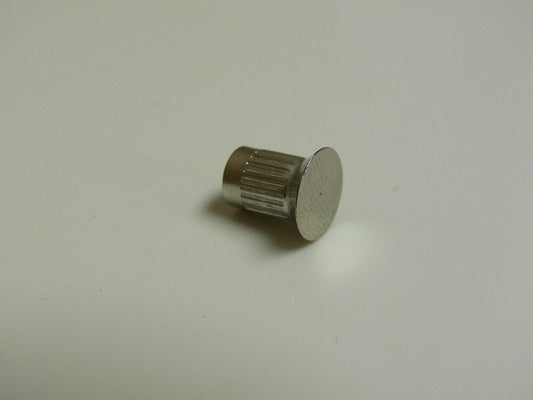 Flush press-in Flat barrel nut for acrylic doors, hatches, and panels 8-32 Chrome
