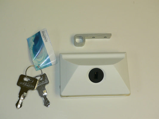 Mobella MG Secure door entry lock WHITE