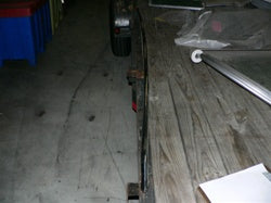 Stainless steel forward bow deck railings for sunpad. Sea ray 360 sundancer part # 1604693
