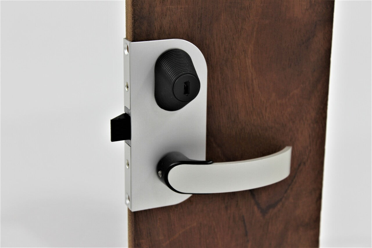 Mobella Offshore Flush Swing Door latch, Aluminum,  Keylocking, Choose Options