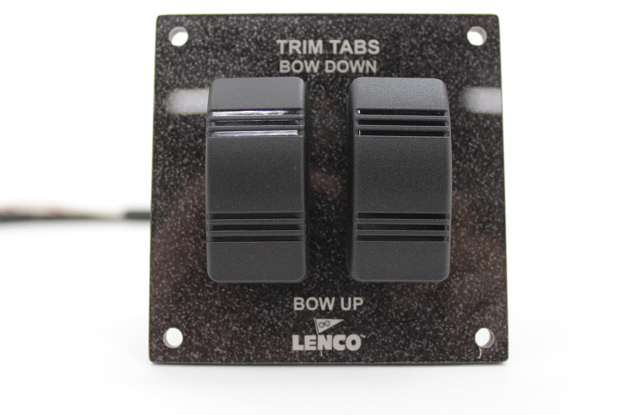 Fully wired Trim Tab panel - Lenco