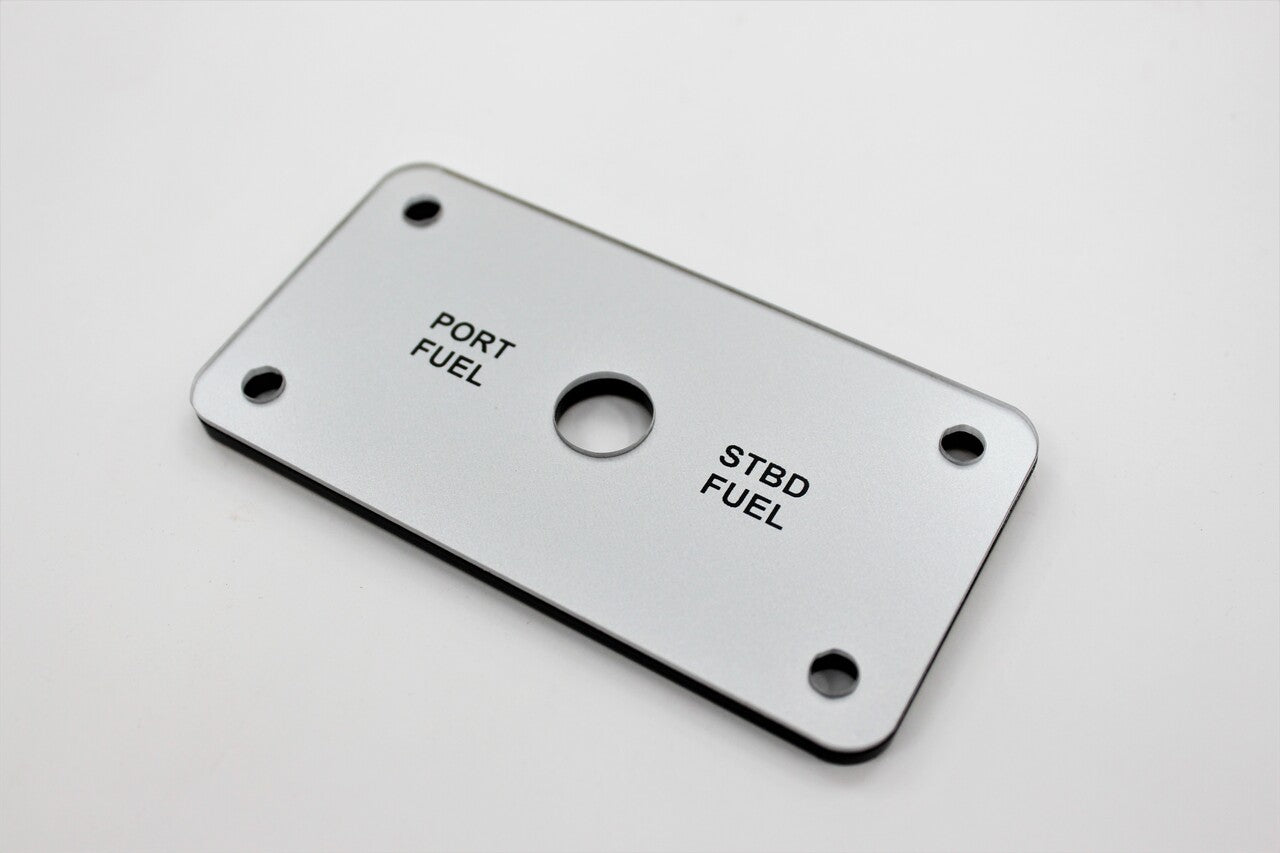 Pursuit Toggle Switch Panel - Fuel (Port/Stbd)