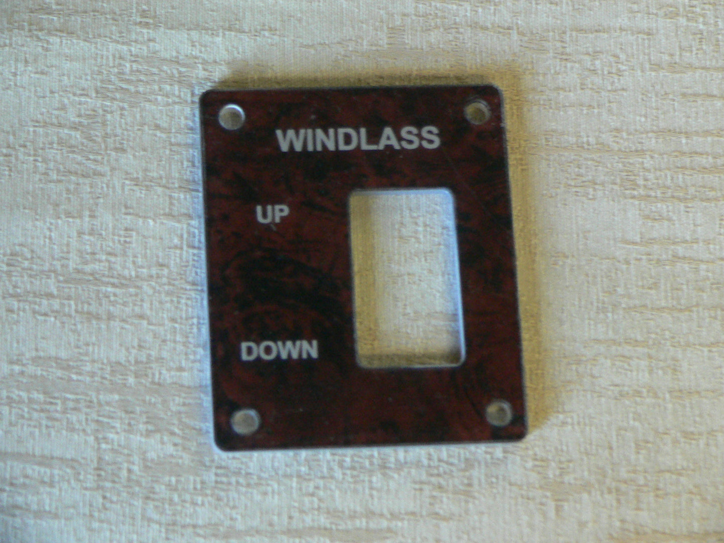 Windlass control - Rocker switch style 3" x 2.5"