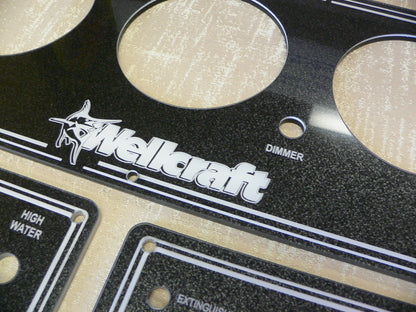 Wellcraft Reproduction Dash Panels 33 Coastal 2001 ish