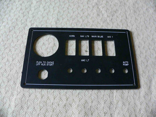 Mako Dash Instrument Panel  8-3/4"L x 5-1/4"H