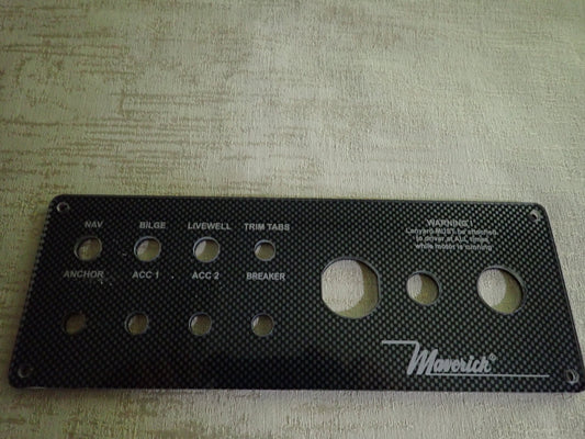 Maverick  9-7/8" x 3-1/2" - 3 switch plus trim tab breaker