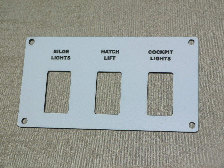 Reproduction Transom Light Accessory Panel - Transom panel