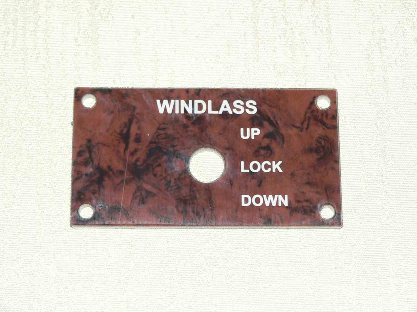 Windlass Toggle Control switch panel #4