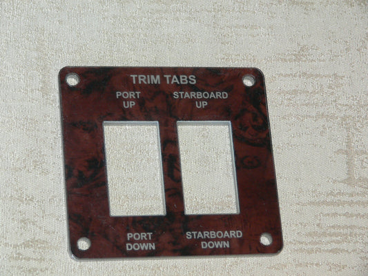Trim Tabs -Carling "squared corners"