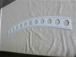 Scarab Dash Instrument Panel 1, 35-3/8"L x 3-7/8"H