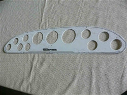 Scarab Dash InstrumentPanel 3, 32-1/2"L x 6-3/8"H