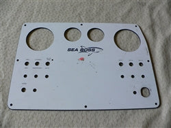 Sea Boss Dash Instrument Panel  16-3/8"L x 11-1/4"H