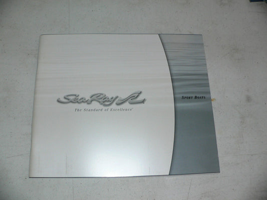 Sea Ray Product Brochure 2004 Sport Boats