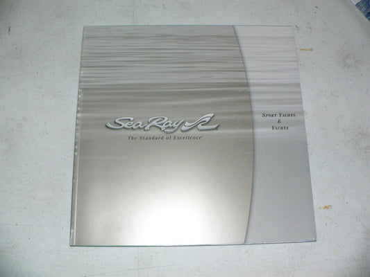 Sea Ray Product Brochure 2004 Sport Yachts and Yachts