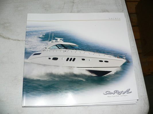 Sea Ray Product Brochure 2010 Yachts