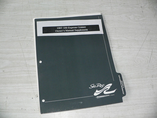 Sea Ray safety and operations quick reference manual 2003 420 Sundancer part# 1733432