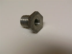 Stainless steel threaded anchor insert accepts 1/4-20 screws. 1/2" depth