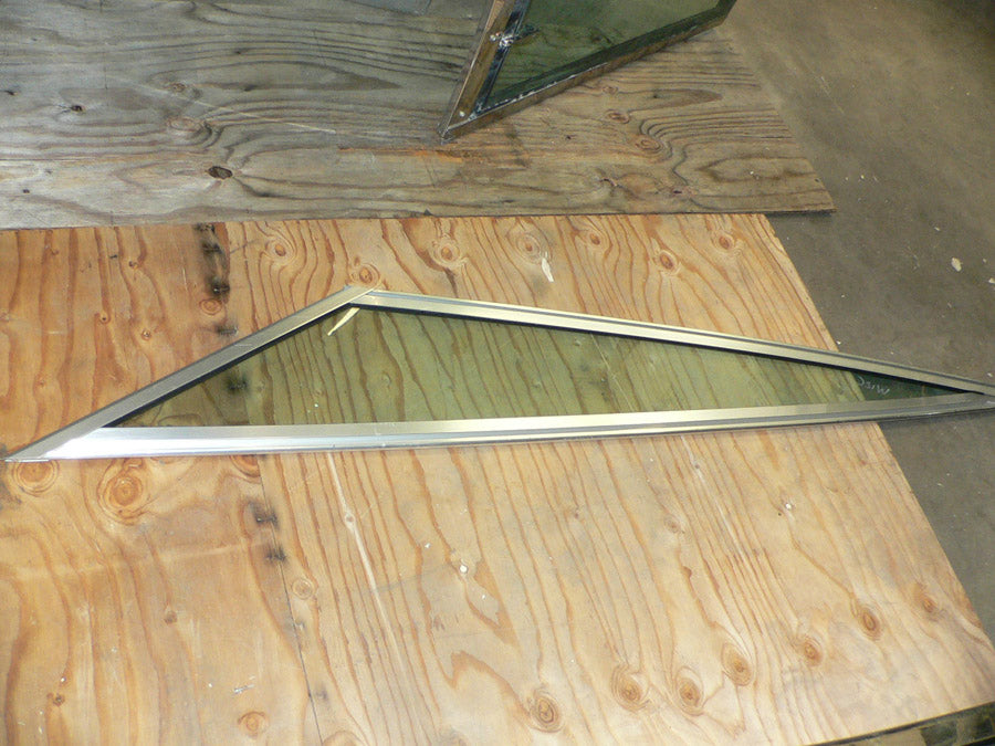 Port windshield wing for 1993 Sea Ray 240 Bowrider