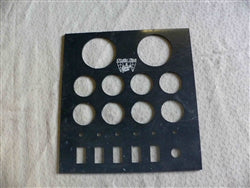 Twin Vee Dash Instrument Panel   12-1/2"L x 13-1/2"H